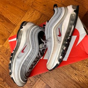 Air Max 97 OG QS metallic silver varsity red